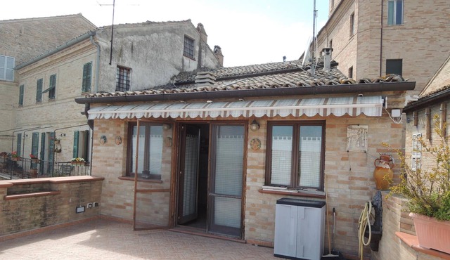 House with terrace on the historic walls! in Sant'Elpidio a Mare