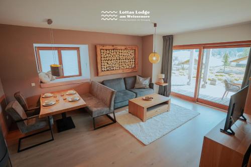 Lottas Lodge am Weissensee - Exklusive Ferienwohnung mit privatem Seezugang
