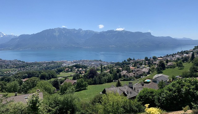 Modern flat with panoramic views in Jongny near Montreux in Jongny