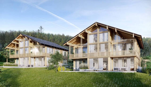 Seaside Lodge * in the most beautiful bay in Europe in Spiez