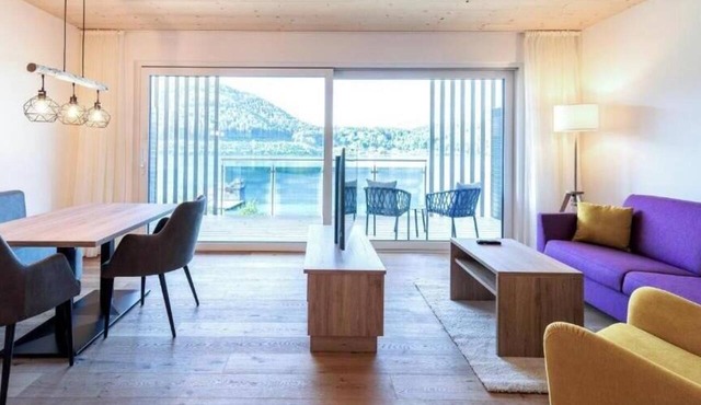 Seewirt Apartments: Apartment with a Shower in Klopein