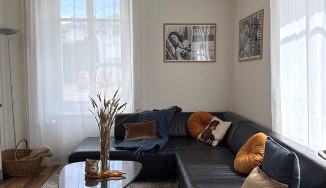 Spacious apartment with a private garden and entrance in Huttwil