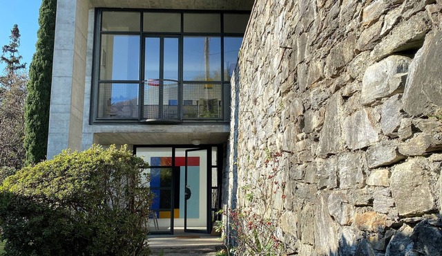 The architectural masterpiece by Luigi Snoozi in Verscio