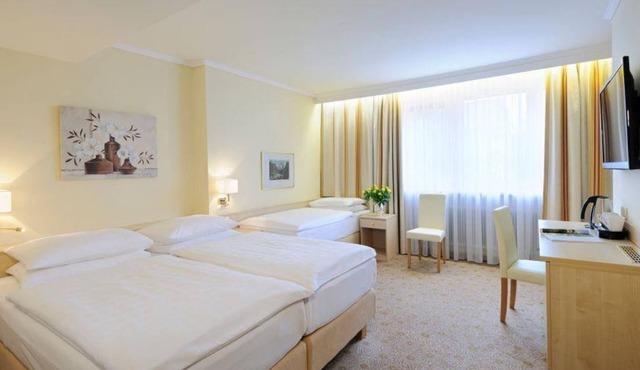 Triple room with shower and bath, toilet - clipper, hotel