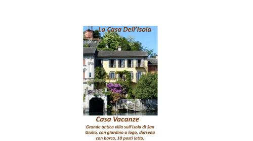 Villa La Casa dell'Isola in Orta San Giulio