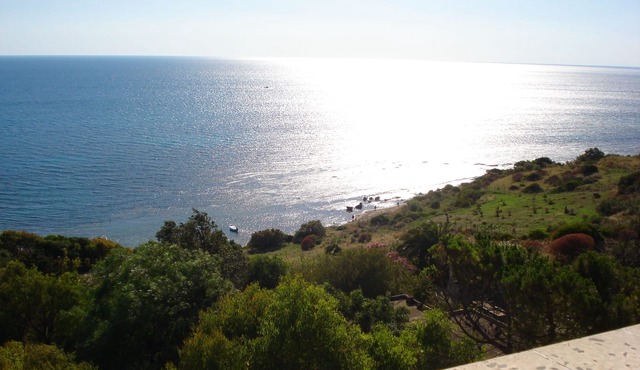 VILLA WITH LARGE TERRACES AND GARDENS WITH SEA VIEW in SCIACCA