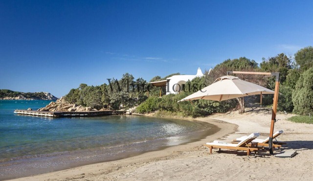Villa with Pool, Beach, Wharf in Porto Cervo in Liscia di Vacca