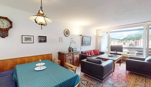 Well-kept holiday apartament house in a prime location in St. in St. Moritz
