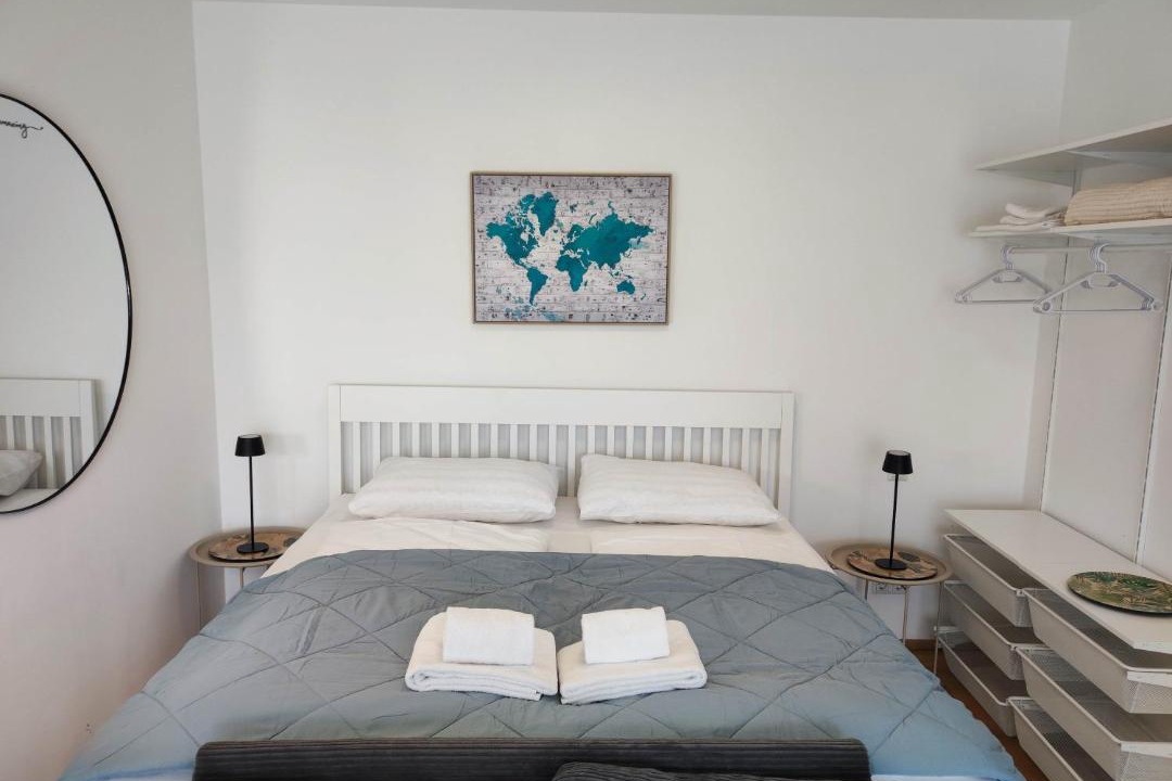 Kaisermuhlen Apartment | Exklusives Studio gegenüber der Uno-City und Kaiserwasser