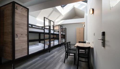 Bunk Bed in Female Dormitory Room  
