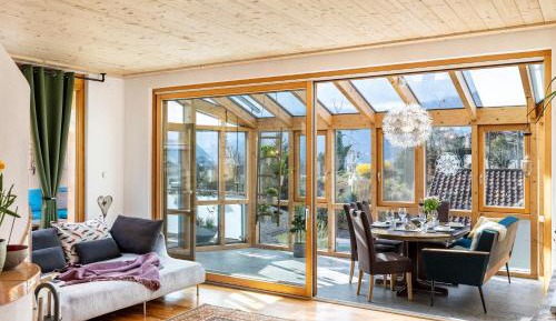 Two-Bedroom Deluxe Apartment with Garden View