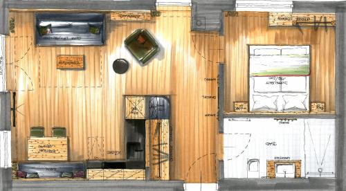 Two-Bedroom Apartment with Balcony