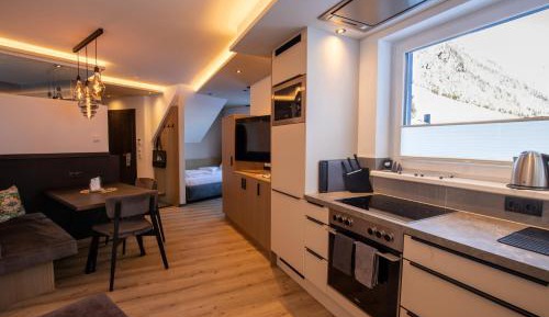 One-Bedroom Apartment with Balcony and Mountain View  