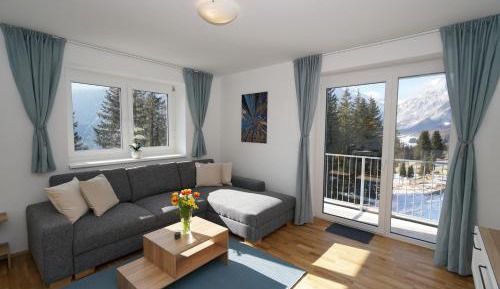 One-Bedroom Apartment with Balcony and Mountain View  