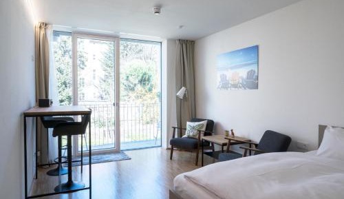 Studio with Balcony