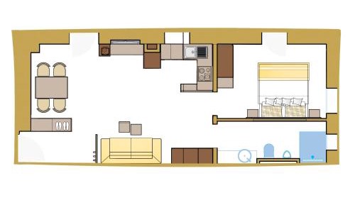 Deluxe One-Bedroom Apartment Mirabell