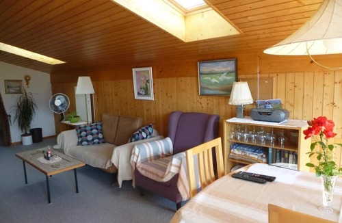 Amsoldingen House | Holiday flat - Mountain view of Stockhorn and Niesen