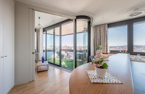 Josefstadt Apartment | Panoramasuite mit Fernblick Über Wien