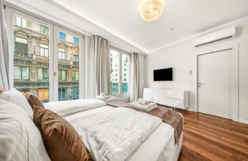 Innere Stadt Apartment | Square Apartments, Stephansplatz View, AC, Kitchen