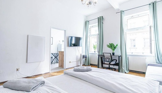Modern Apt Near Danube Canal Long Stay