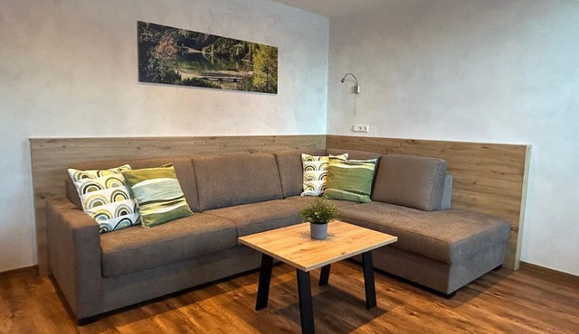 Large flat on the pony-goat-rabbit ranch