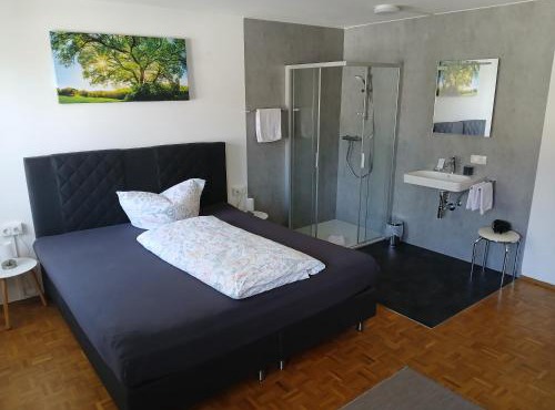 Pension Stein nahe Feldkirch ruhige Zimmer für Reisende und Monteure inklusive Frühstück