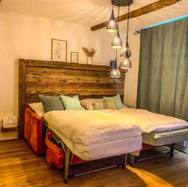Heimelige Ferienwohnung mit Sicht in die Bergwelt in Bivio